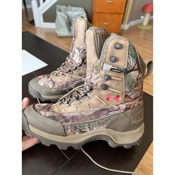Under Armour Brow Tine Womens SZ 9 Hunting Boots 400 Grams Gore-Tex - Picture 1 of 11